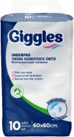 Фото - Подгузники Giggles Underpads 60x60 / 10 pcs