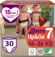 Фото - Подгузники Libero Up and Go Hero Collection 7 / 30 pcs 