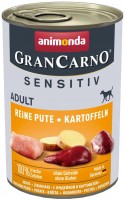 Фото - Корм для собак Animonda GranCarno Sensitive Adult Turkey/Potato 