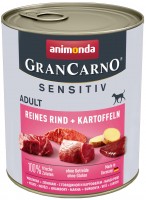 Фото - Корм для собак Animonda GranCarno Sensitive Adult Beef/Potato 