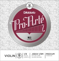 Фото - Струны DAddario Pro-Arte Violin G String 1/8 Medium 