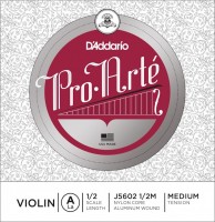 Фото - Струны DAddario Pro-Arte Violin A String 1/2 Medium 