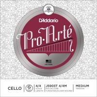 Фото - Струны DAddario Pro-Arte Cello G String T 4/4 Size Medium 