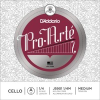 Фото - Струны DAddario Pro-Arte Cello A String 1/4 Size Medium 