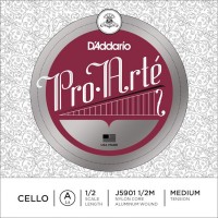 Фото - Струны DAddario Pro-Arte Cello A String 1/2 Size Medium 