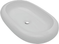 Фото - Умывальник VidaXL Ceramic Basin Oval 140673 630 мм