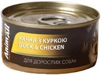 Фото - Корм для собак AnimAll Dog Can Duck/Chicken in Jelly 85 g 1 шт