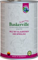 Фото - Корм для собак Baskerville Dog Can with Game/Blueberries/Spirulina 