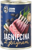 Фото - Корм для собак John Dog Canned Adult Lamb/Blackberry 6 pcs 6 шт