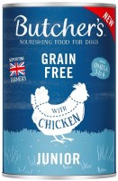 Фото - Корм для собак Butchers Grain Free Canned Junior Chicken in Jelly 400 g 1 шт