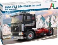 Фото - Сборная модель ITALERI Volvo F12 Intercooler Low Roof with Accessories (1:24) 