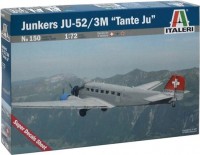 Фото - Сборная модель ITALERI Ju-52/3M Tante Ju (1:72) 