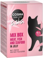 Фото - Корм для кошек Cosma Pure Love Asia Mix Box 6 pcs 