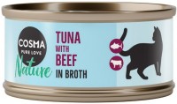 Фото - Корм для кошек Cosma Pure Love Nature Tuna/Beef 6 pcs 