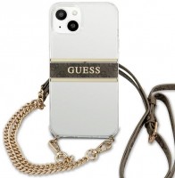 Фото - Чехол GUESS Gold Stripe Crossbody for iPhone 13 mini 