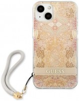 Фото - Чехол GUESS Flower Strap for iPhone 13 mini 