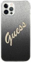 Фото - Чехол GUESS Glitter Gradient Script for iPhone 12 Pro Max 