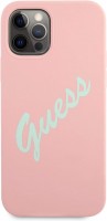 Фото - Чехол GUESS Silicone Vintage Script for iPhone 12 Pro Max 