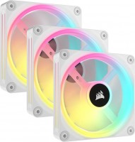 Фото - Система охлаждения Corsair iCUE LINK QX120 RGB White Triple Pack 