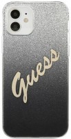 Фото - Чехол GUESS Glitter Gradient Script for iPhone 12 mini 