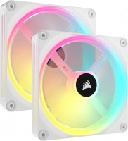 Фото - Система охлаждения Corsair iCUE LINK QX140 RGB White Dual Kit 