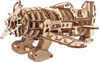 Фото - 3D пазл UGears Mad Hornet Airplane 70183 