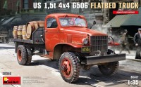 Фото - Сборная модель MiniArt U.S. 1.5t 4×4 G506 Flatbed Truck (1:35) 