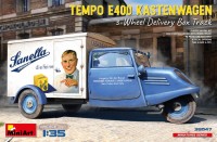 Фото - Сборная модель MiniArt Tempo A400 Kastenwagen 3-Wheel Delivery Box Track (1:35) 