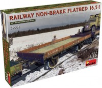 Фото - Сборная модель MiniArt Railway Non-Brake Flatbed 16.5 T (1:35) 