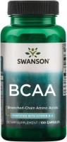 Фото - Аминокислоты Swanson BCAA 100 cap 