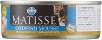 Фото - Корм для кошек Farmina Matisse Adult Codfish Mousse 85 g 