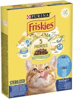 Фото - Корм для кошек Friskies Adult Sterilised Salmon  300 g