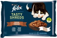 Фото - Корм для кошек Felix Tasty Shreds Farm Selection Duck/Turkey in Gravy 4 pcs 