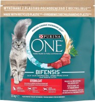 Фото - Корм для кошек Purina ONE Sterilized Beef  1.5 kg