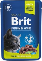 Фото - Корм для кошек Brit Premium Pouch Sterilised Lamb 100 g 