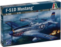 Фото - Сборная модель ITALERI P-51D Mustang (1:72) 