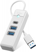 Фото - Картридер / USB-хаб Orico PWC2U-U3-015-WH-EP 