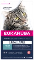 Фото - Корм для кошек Eukanuba Adult Grain Free Salmon 2 kg 