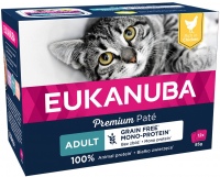 Фото - Корм для кошек Eukanuba Adult Grain Free Chicken 12 pcs 