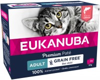 Фото - Корм для кошек Eukanuba Adult Grain Free Salmon 12 pcs 