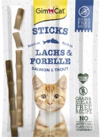 Фото - Корм для кошек GimCat Sticks Salmon/Trout 20 g 