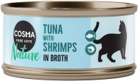 Фото - Корм для кошек Cosma Pure Love Nature Tuna/Shrimps 6 pcs 