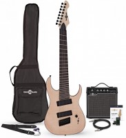 Фото - Гитара Gear4music Harlem S 8-String Fanned Fret Guitar + 15W Amp Pack 