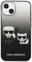 Фото - Чехол Karl Lagerfeld Gradient Iconic Karl and Choupette for iPhone 13 