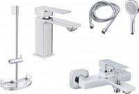 Фото - Набор смесителей Perla Robin 106204-C