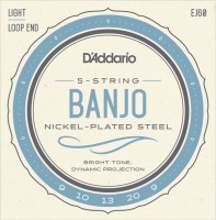 Фото - Струны DAddario Nickel Banjo 9-20 