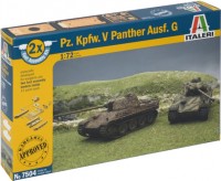 Фото - Сборная модель ITALERI Pz.Kfpw. V Panther Ausf. G (1:72) 