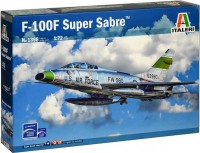 Фото - Сборная модель ITALERI F-100F Super Sabre (1:72) 