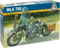 Фото - Сборная модель ITALERI WLA 750 U.S. Motorcycle (1:9) 