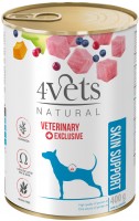 Фото - Корм для собак 4Vets Natural Skin Support Canned 400 g 1 шт